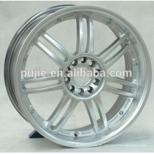 17x7 18x8.5 4x100 5x100 rodas de liga de prata com prato profundo